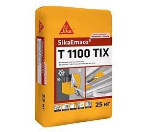 SikaEmaco® T 1100 TIX для ремонта бетона и железобетона в сжатые сроки