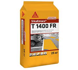 Безусадочная быстротвердеющая смесь SikaEmaco®  T 1400 FR