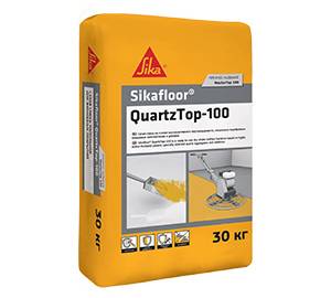 Sikafloor QuartzTop-100 - сухая смесь для упрочнения поверхности свежеуложенных (новых) бетонных полов